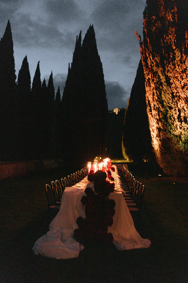 A Romantic Black-Tie Wedding Weekend at Villa Cetinale in Tuscany