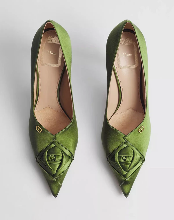 <a href="https://www.dior.com/en_us/fashion/products/KCV663SAT_S63H">DIOR Rose Pump, $1,750</a>