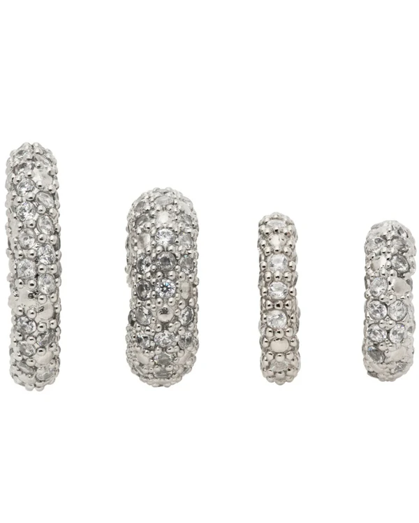 Trendy Silver Jewelry For a Groom
