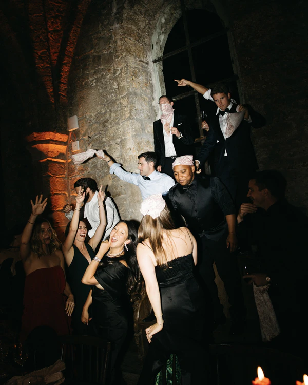 A Romantic Parisian Wedding in a Cinematic Open-Air Abbey