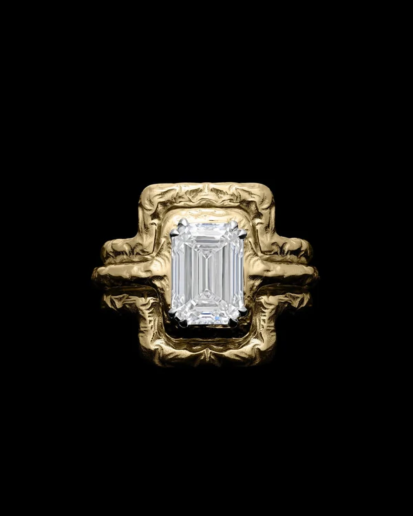 30 Emerald Cut Engagement Rings & Wedding Bands We're Loving