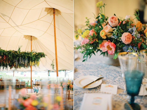 Vibrant Wedding with Homage to the Timeless Elegance of New England