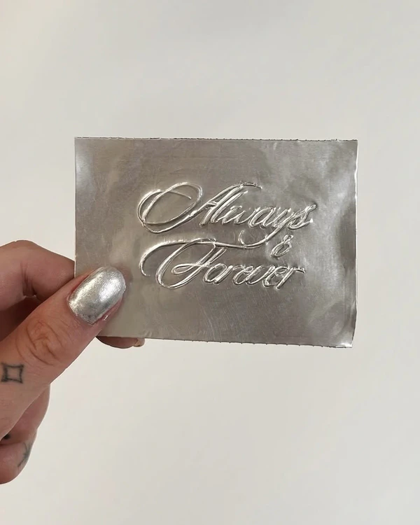 Trend: Mixed Metal Stationery & Signage