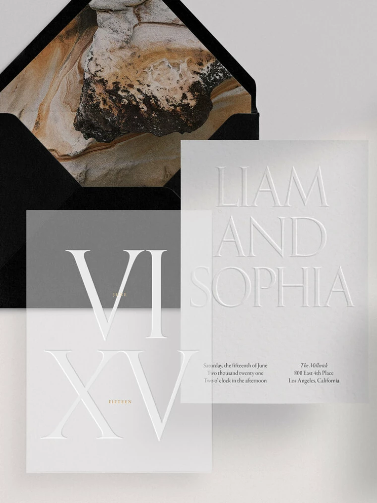 Stationery Velvet and Gold