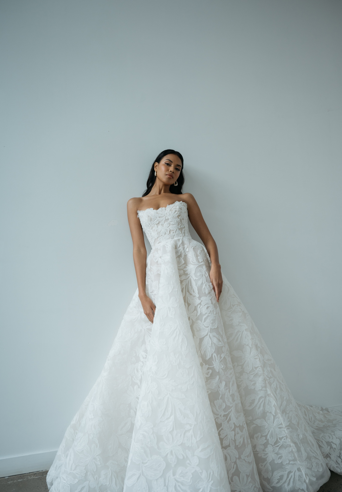 sachin and babi light blue dress 8 Wedding Dresses Perfect for a NYC Wedding main image 1