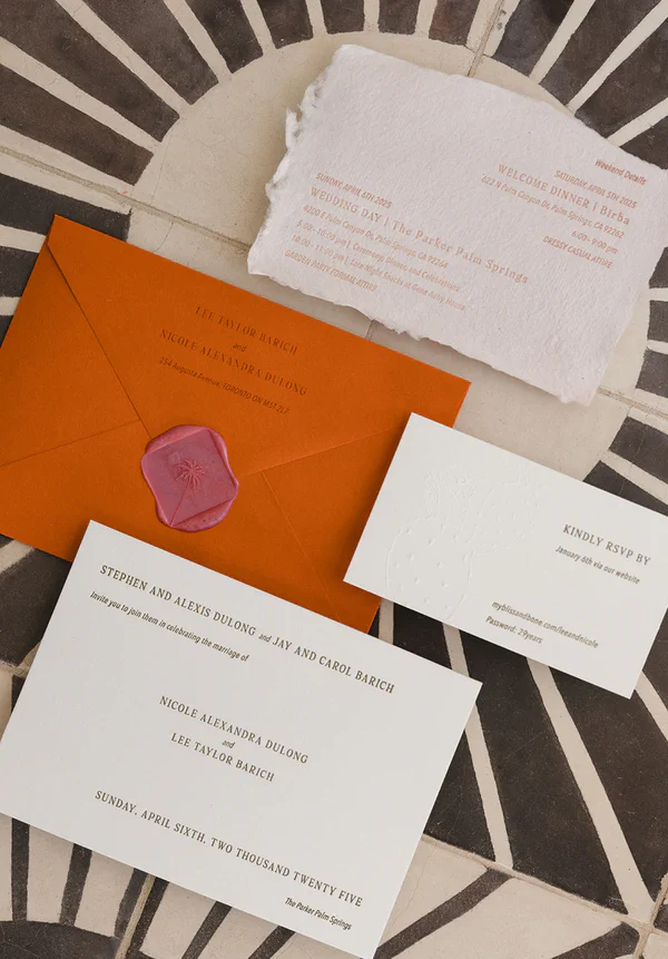 Papier June, wedding stationery in Canada — portfolio photo 2