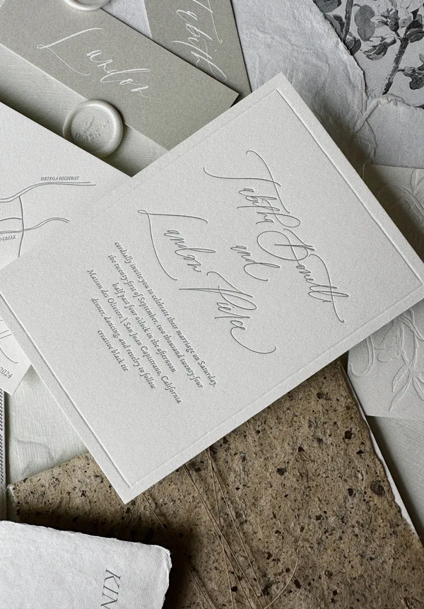 Paper Cliché, wedding stationery in California, USA — portfolio photo 4