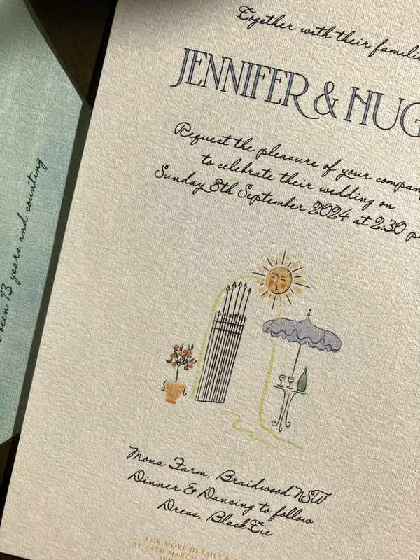 Tamborine Press, wedding stationery in Sydney, Australia — portfolio photo 6