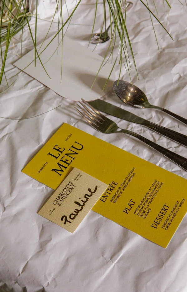 Papier and Co., wedding stationery in France, Europe — portfolio photo 1